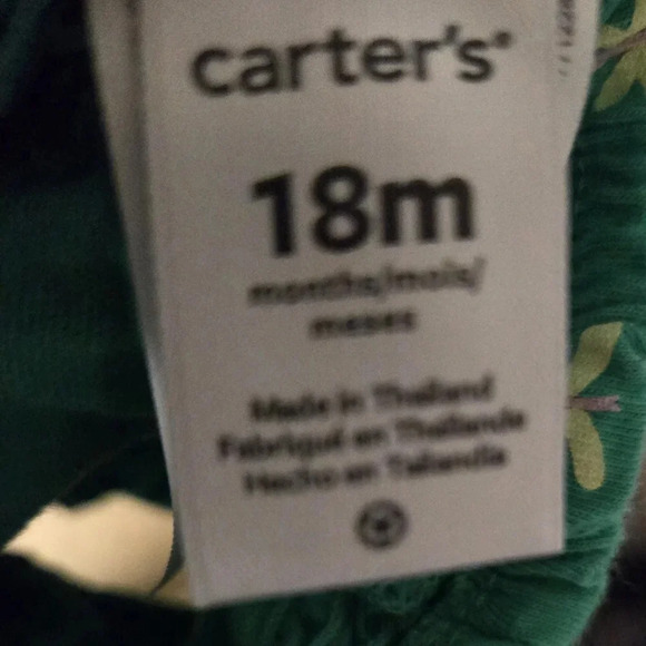 Carter's Two Piece Toddler Dress and Diaper Cover 18 months - Picture 4 of 6